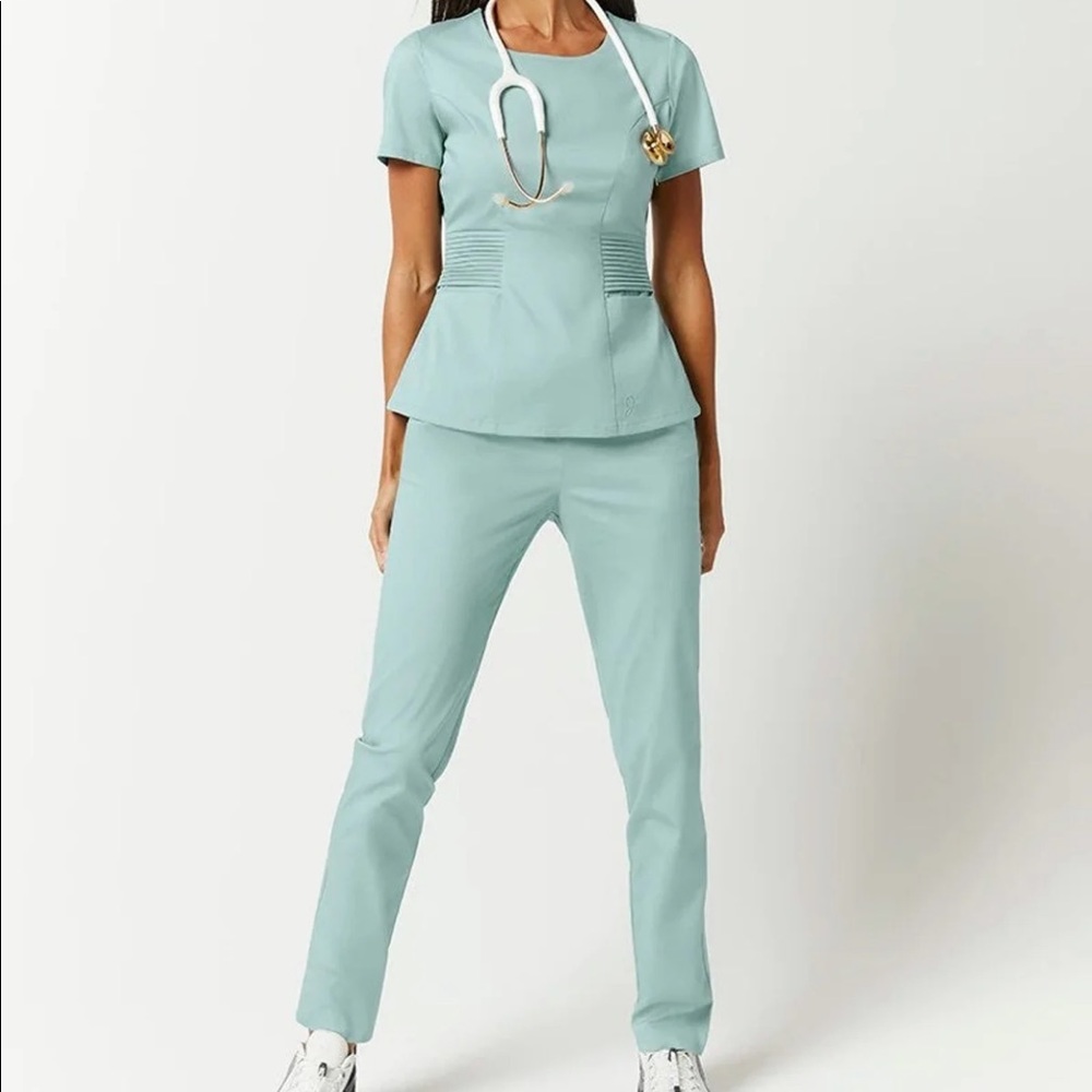 Jaanuu Jade Scrub Pants